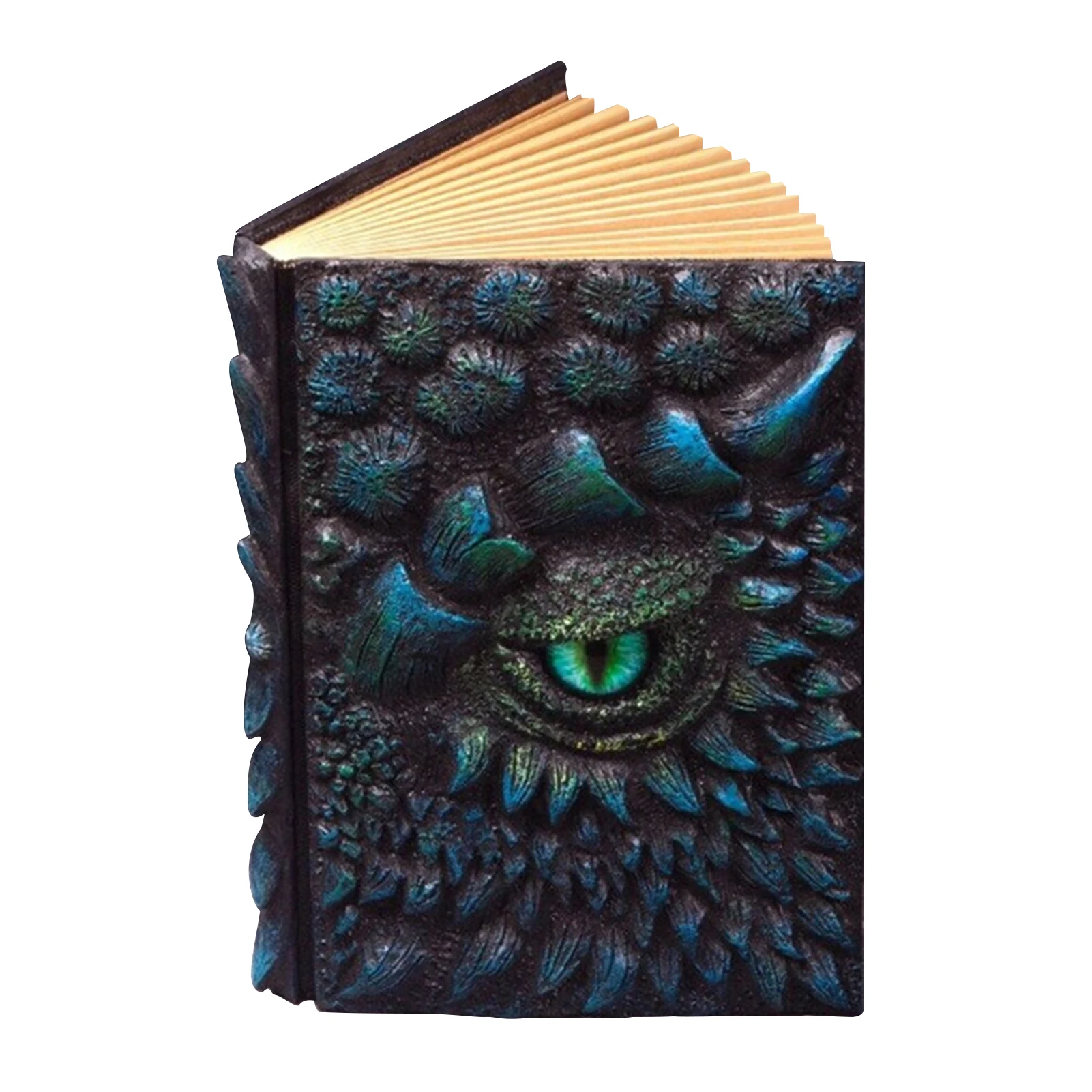 2022 New A5 Notebook Vintage Retro 3D Dragon Theme Relief Blank Paper Diary Book Planner Notepad School Stationery Supplies 1PCS