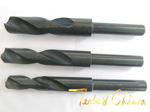 LEPEVNEY 19mm Reduced Shank Twist Drill Bit - 1/2 Inch Shank For Metal, Steel, Wood, Plastic - High Speed Steel 4341