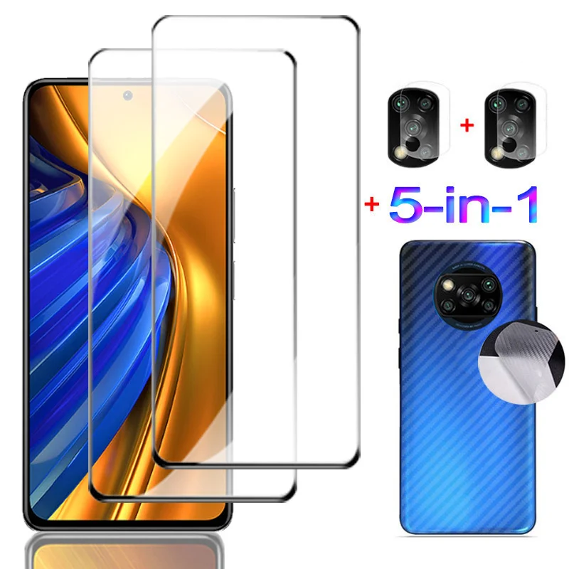 poco f5 pro, 6.67'' poco x 3 9H protector pantalla poco x3 pro mica cristal  templado xiaomi poco x 3 pro protector de pantalla poco x3 nfc lamina poco  x 5 pro