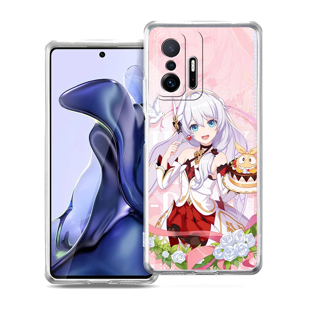 Stylish Honkai Impact 3rd-Themed Phone Case Cover for Xiaomi and Poco Devices