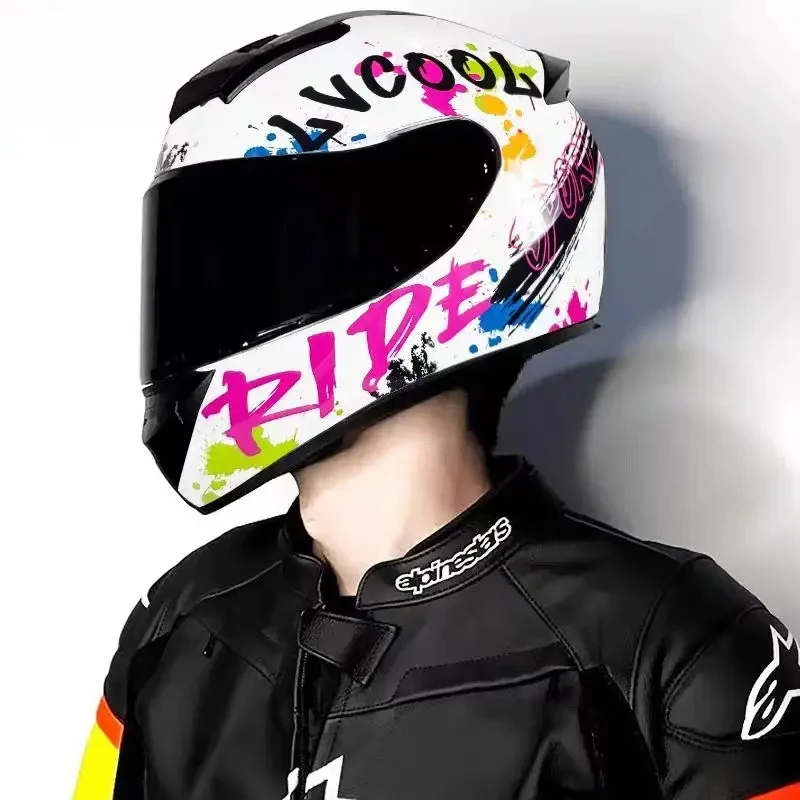 thumbnail image 1 of Casco integral de motocicleta Fick up racing casco integral Capacete motocross Cascos de carreras Cascos para motos Para Venom, 1 of 5