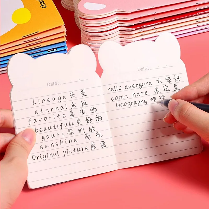 Cartoon Cute Mini Notebook Portable Small Note Diary Children's Pocket Book Prize Small Booklet 20pcs leather notebook,bullet journal notebook,student notebook,notebook cover,notebook organizer