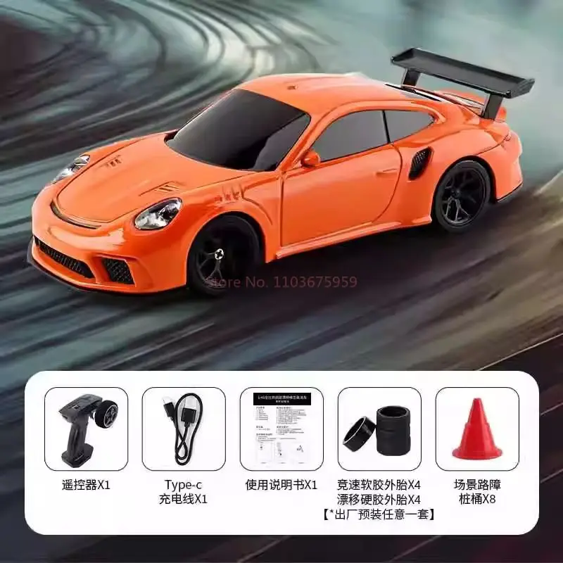 New Jiabaile 1:43 Mini Four-Wheel Drive Drift Remote Control Car Full-Scale Professional Rc Racing Car 2024 New With Gyroscope 5