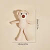 1 cartoon bear shape pet plush toy for pet interactive play Valentine's Day, party, birthday gifts 2