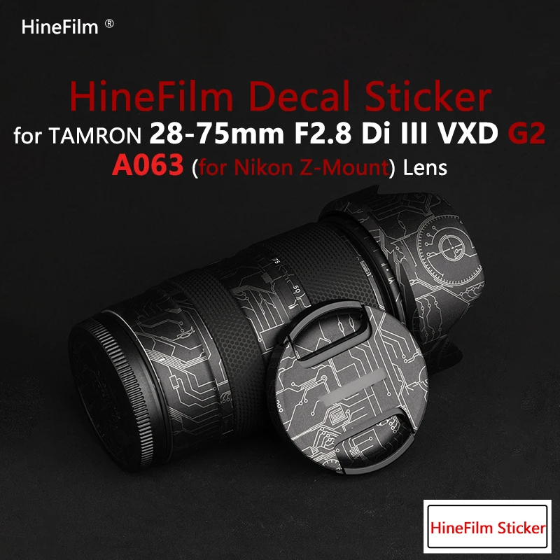 Tamron 28-75 F2.8 G2 Per Nikon Mount Lens Sticker Per Tamron 28-75Mm F2.8 G2 Lens Decal Skin 2875 Wrap Cover 28 75 G2 Skin