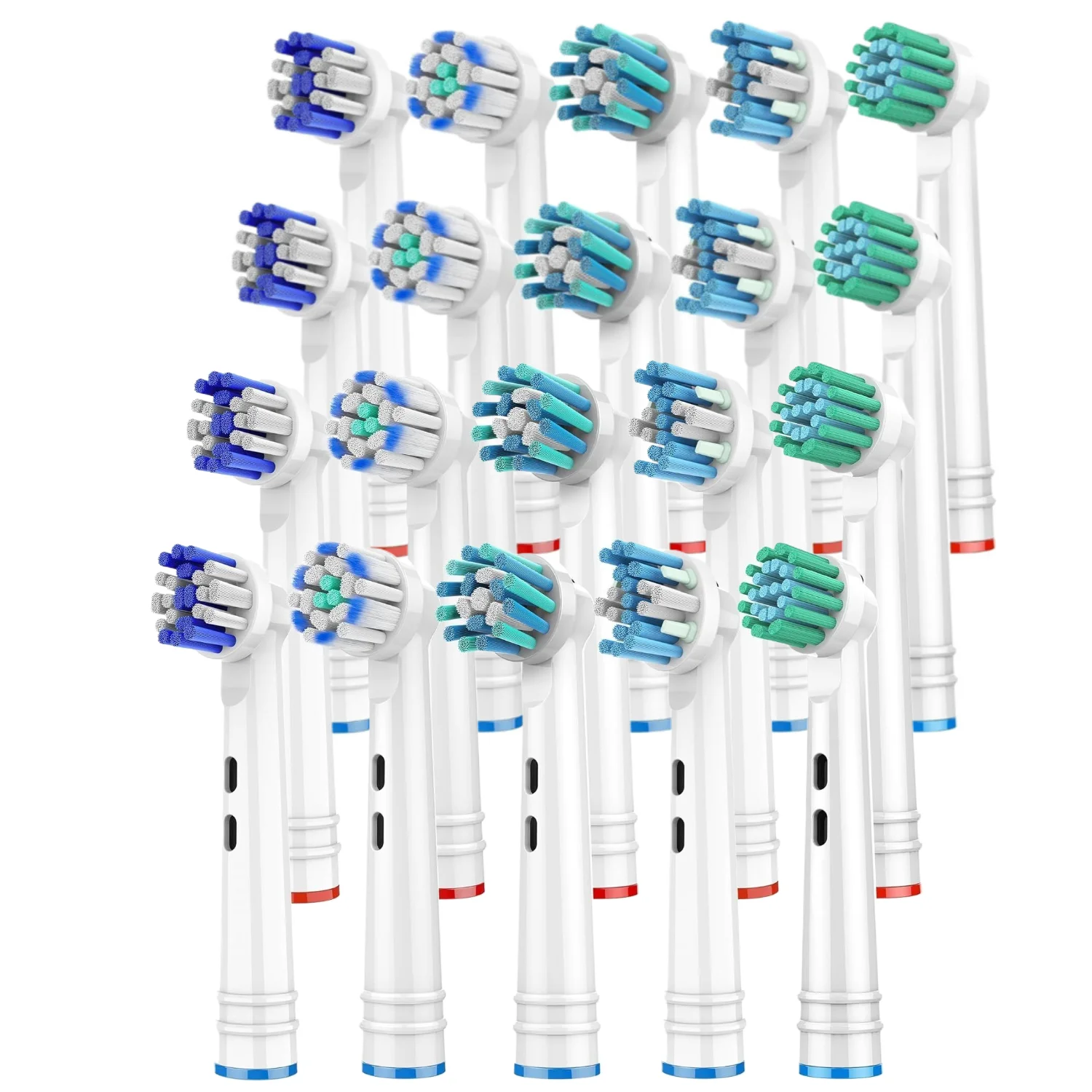 20 шт., насадки для электрической зубной щётки Oral-B 20 шт., насадки для электрической зубной щётки Oral-B