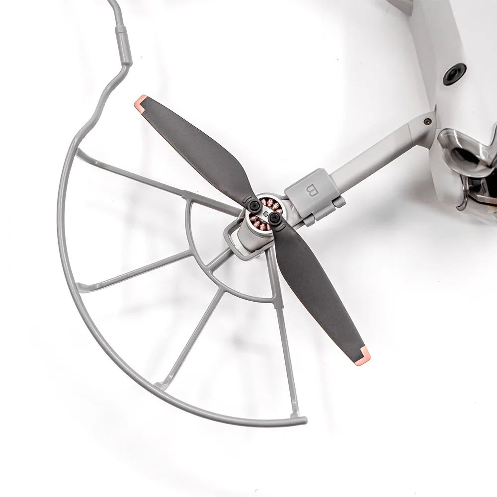 Protège-hélice DJI Mini 4 Pro - Protection intégrée gris clair