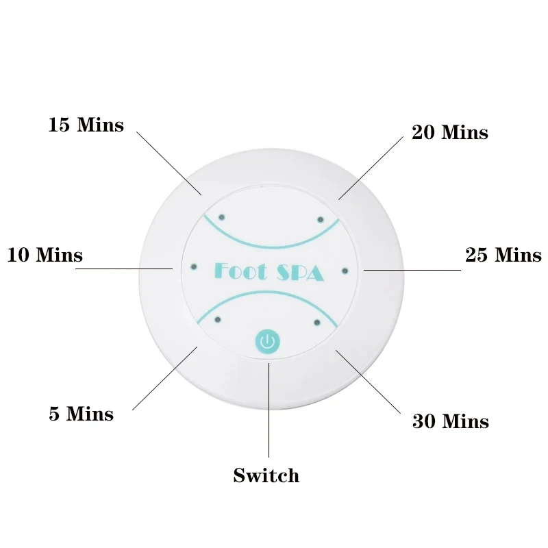 Foot Detox Device Ionic Feet Spa Machine Foot Massager Bath Ion Cleanse Footspa Detoxification Relieve Fatigue Promote Good Tool