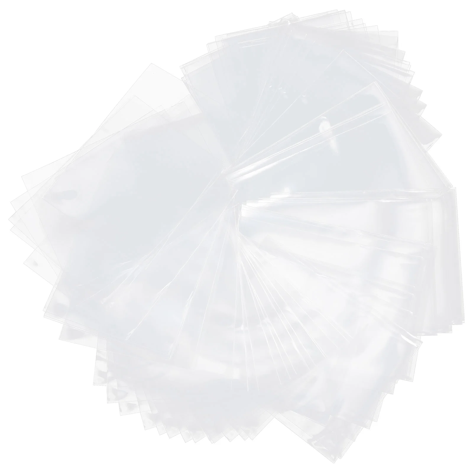 300pcs Clear Card Sleeves Card Protector Cards Transparent Sleeve Cards Holders