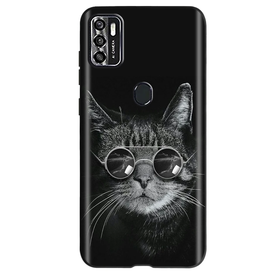 Sleek Black Silicone Protective Case - Soft TPU Bumper Cover