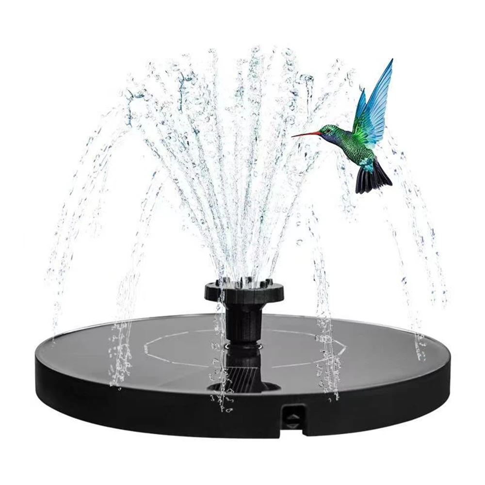 Mini Solar Water Fountain Pool Pond Waterfall Fountain Garden Decoration Outdoor Bird Bath Solar Powered Floating Water solar fountain