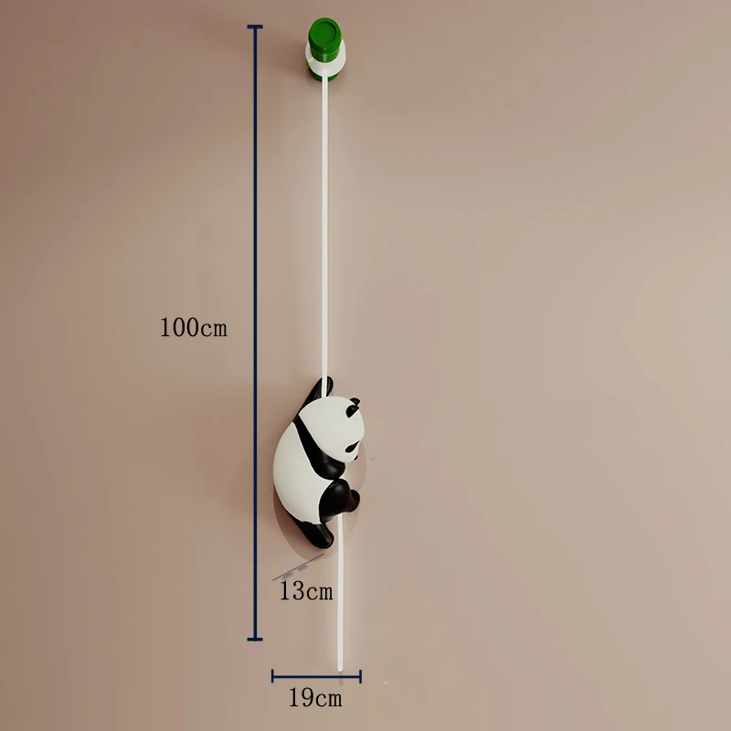 Nordic Cartoon Panda Wall Lamp 6