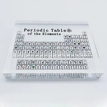 85 위치 요소 주기 표 선물, 아크릴 화학 주기 표, 유기 유리 공예, 2 시간 배송 상품 이미지