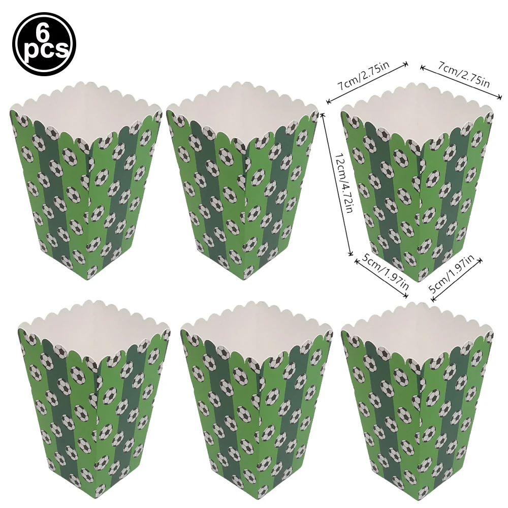 Green Soccer Theme Disposable Party Tableware Set - Plates, Cups, Napkins for Boys' Birthday Celebration