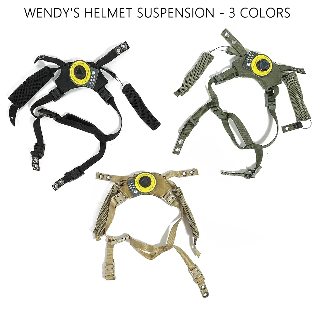 Team Wendy Helmet Hanging Suspension System Chin Strap for Team