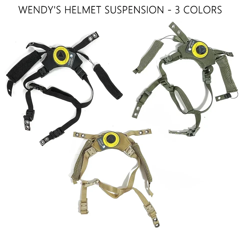 Team Wendy Helmet Hanging Suspension System Chin Strap for Team