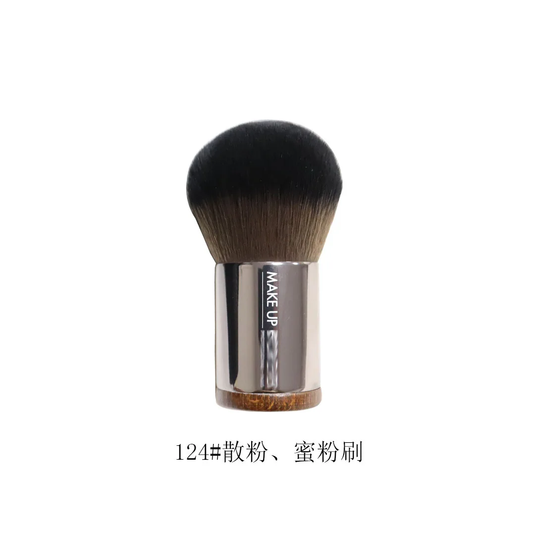 세팅 파우더 브러쉬 푹신한 파우더 브러쉬 파우더 브러쉬 휴대용 파우더 브러쉬 가부키 파우더 브러쉬 여행 메이크업 도구 Maquillaje