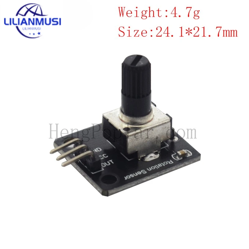 Modulo Manopola Analogica Potenziometro Rotante 5 Pezzi Per Blocchi Elettronici Raspberry Pi Arduino Encoder Rotativo Rv09