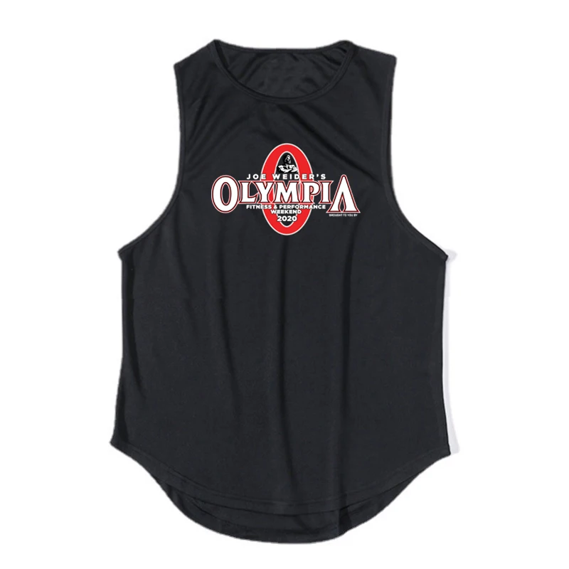 Men’s Bodybuilding Gym Tank Top Mesh Quick Dry Fitness Muscle Running Vest Shirt