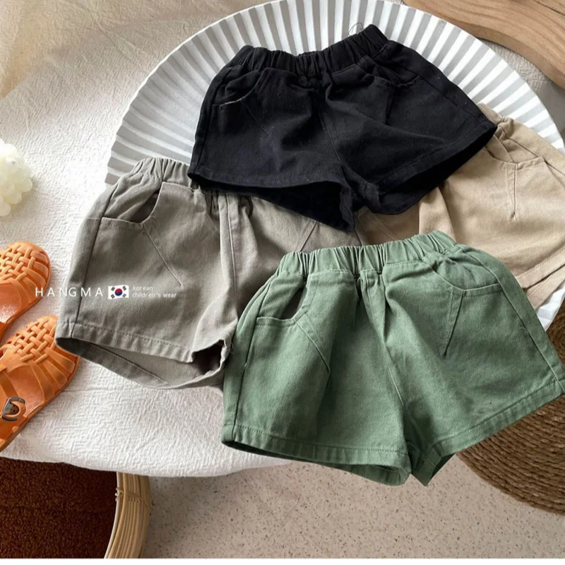 Kids Shorts Children Summer Shorts Casual Beach Shorts Cotton Short Pants For Boys Girls 80-130cm