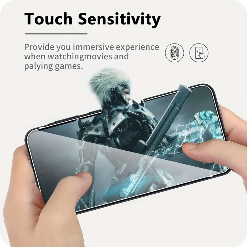 Premium Tempered Glass Screen Protector - 3-Pack Transparent HD Clear