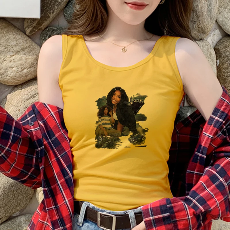 펑크 고딕 초상화 그래픽 프린트 패션 조끼, Y2K 하이 스트리트 힙합, 여름 여성 크롭탑, 하라주쿠 캐주얼 민소매 탱크 Best5 펑크 고딕 초상화 그래픽 프린트 패션 조끼, Y2K 하이 스트리트 힙합, 여름 여성 크롭탑, 하라주쿠 캐주얼 민소매 탱크 Best5