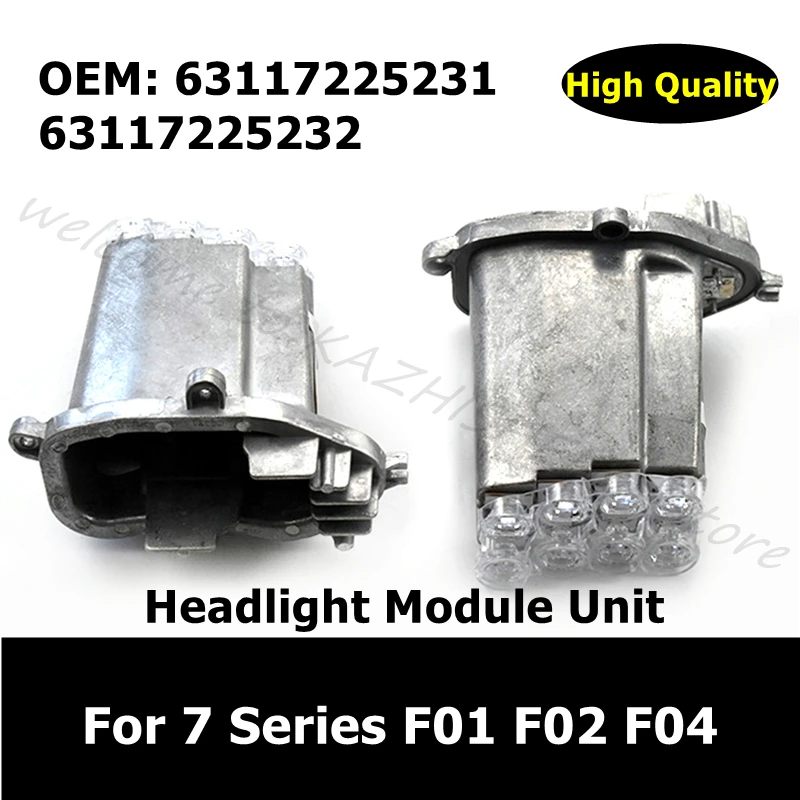 

63117225231 63117225232 Car Accessories Front Car Headlight LED Turn Signal Light Module For 7 Series F01 F02 F04