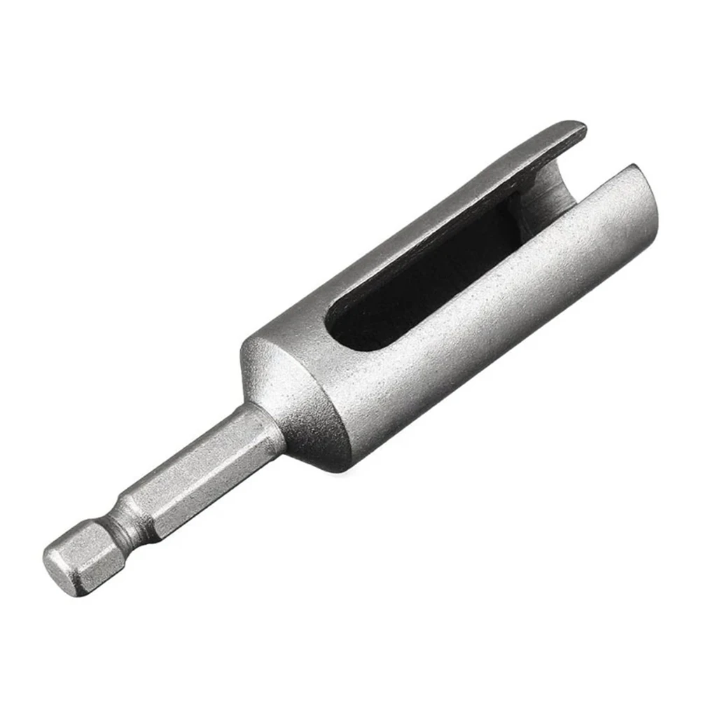 

Nut Driver 1/4 inch Quick Change Hex Shank Nut Driver Bit Socket Wrench Set with Slotted Extension 80mm Length