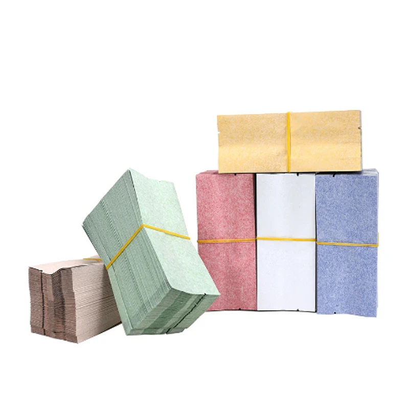 

100pcs/lot Aluminum Foil Heat Sealable Tea Packaging Bags Storage 13*5.5*2.5cm