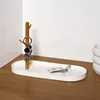 New Nordic Bamboo Tree Branch Storage Tray Living Room Desktop Key Hanger Jewelry Display Frame 4