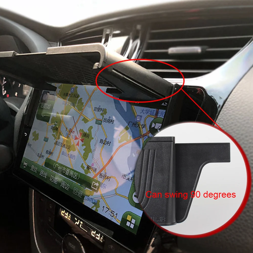 Scudo antiriflesso GPS Visiera per schermo da 7-12 pollici Accessori interni universali Parasole per navigazione GPS per auto - Image 4