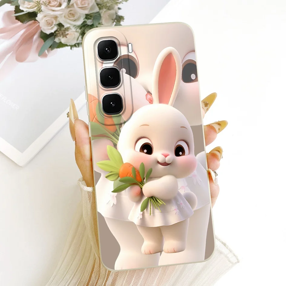 Cute Cartoon Candy Color Anti-Slip Silicone Phone Case with Lens Protection