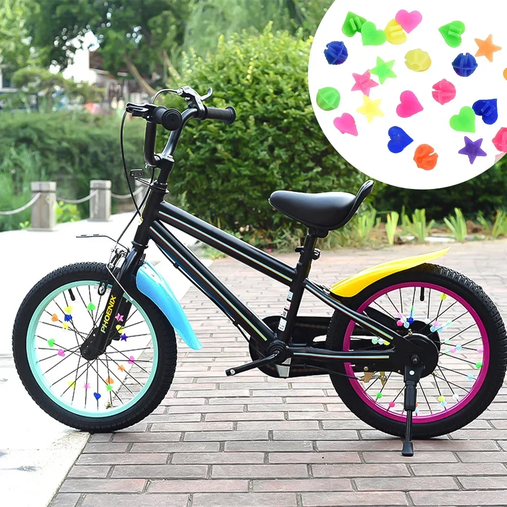 Bike Bead Spoke Beads Bicycle Wheel Accessories Decoration 36pcs