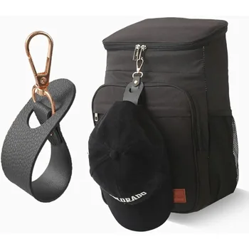 Leather Travel Hat Clip 1