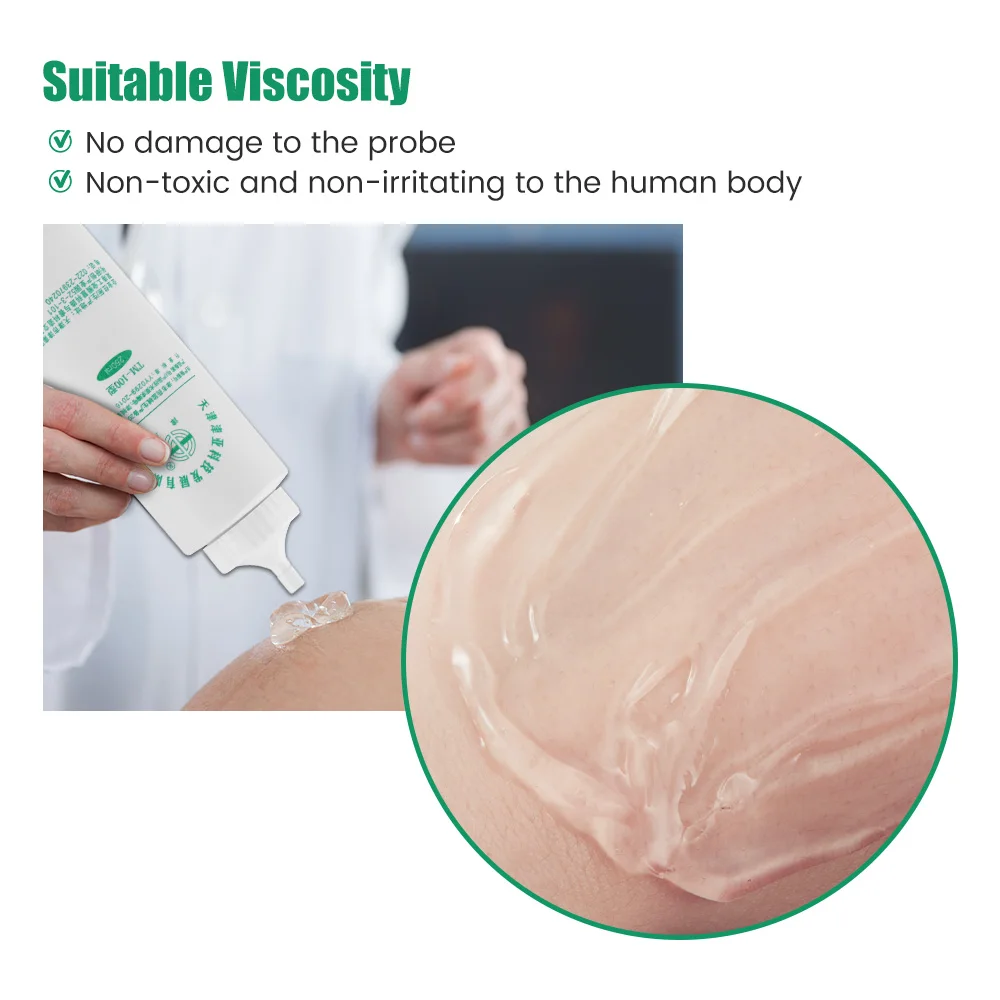 250ML Couplant Cream Coupling Conductive Gel Ultrasonic Inject Gel for Ultrasonic Machine Instrument Massager