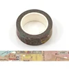 2023 NEW 1X 10M Decorative Retro Travel Japanese Washi Tape for Scrapbooking Planner Adhesive Masking Tape Cute Stationery 1