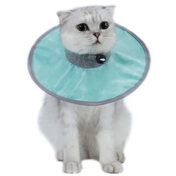 Collar protector para mascotas, Collar de cono de recuperación para el cuello, antimordida, lamer, reutilizable, círculo médico para la salud, suministros para mascotas