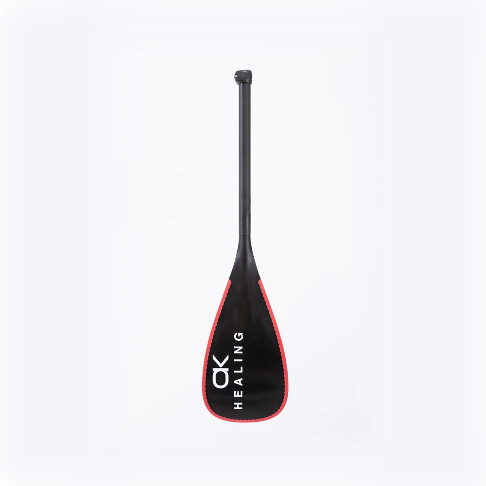 3K Fiber Glass Shaft Boat Oars 3 Sections Sup Paddle Board Accessory