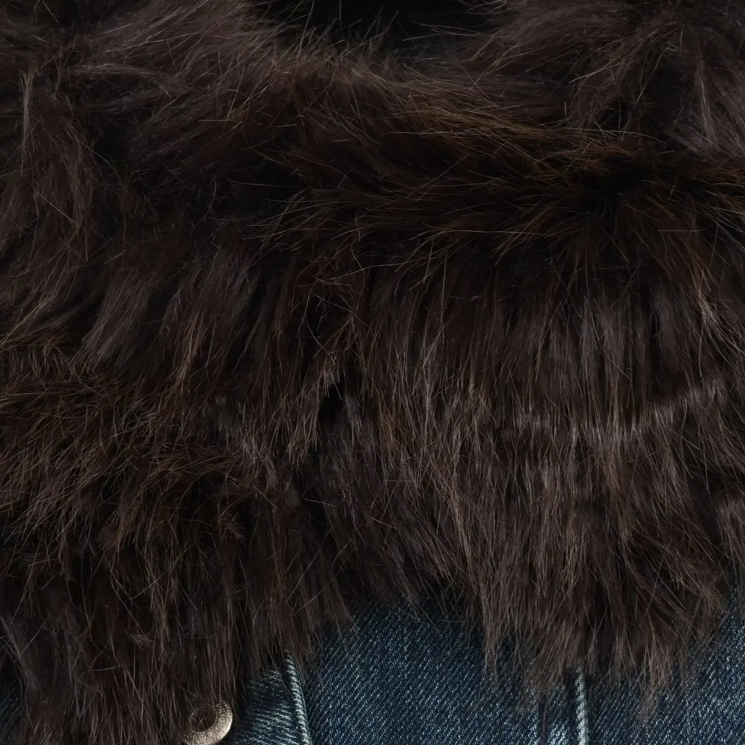 Women Denim Jacket 2025 Autumn Winter Fur Collar Long Sleeve Women's Coat Zipper Loose Female Casual Outerwear Retro Lady Tops ﻿