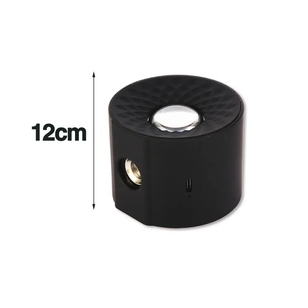 1 Set LED Magnetic Wall Lamp Intelligent 360 Degree Rotation USB Charging 3-Color Temperature Remote Control Long Battery Life L