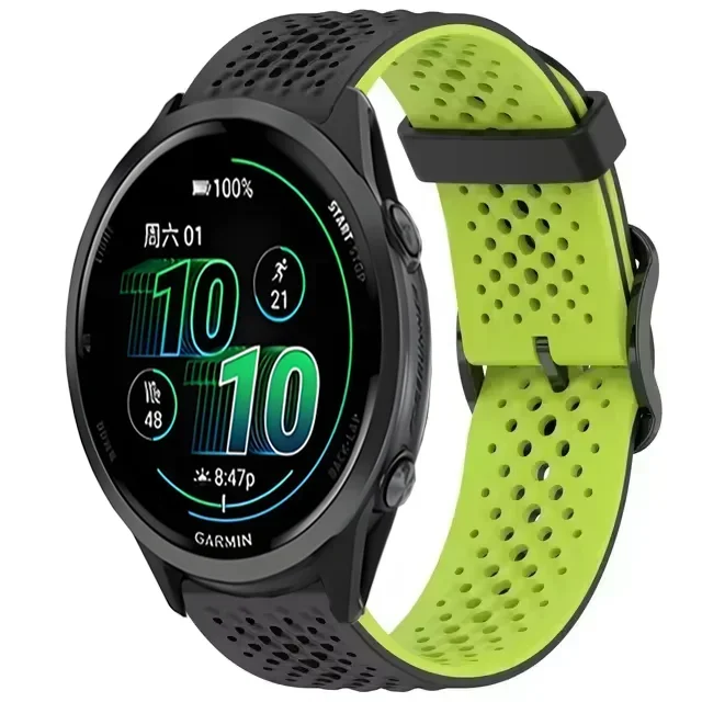 Sports Silicone Strap - 20mm/22mm | Premium Bracelet Wristband