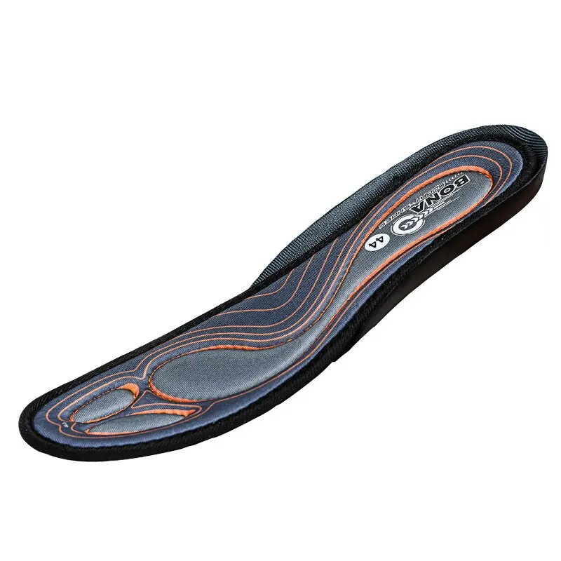 Bona Men General Sneaker Pad Cushion Shock Relief Breathable Comfortable Foot Pain-relieving Insole