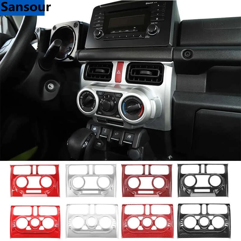 Accessori Interni Per Suzuki Jimny Manu Auto Car Pannello Di Controllo Aria Condizionata Decorare La Copertura Per Suzuki Jimny 2019-2023