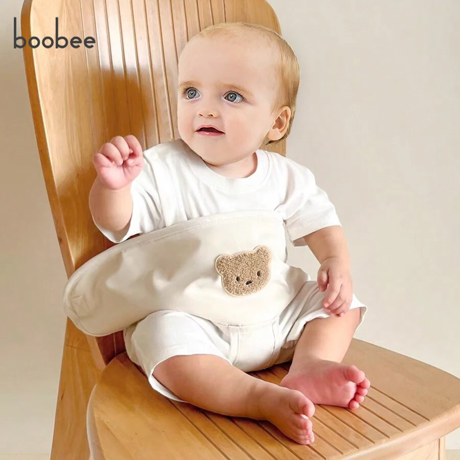 1Pc Baby Dining Chair Belt, Exquisite Embroider Pattern, Fixed Safety Belt, Universal Kidsren's Portable Outing Strap, Baby Eating Protective Perfect Shower Gift for Babies