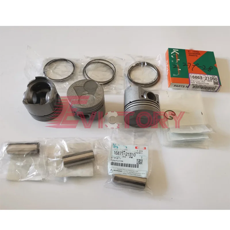 

For KUBOTA D662 rebuild kit piston ring set diesel spare parts