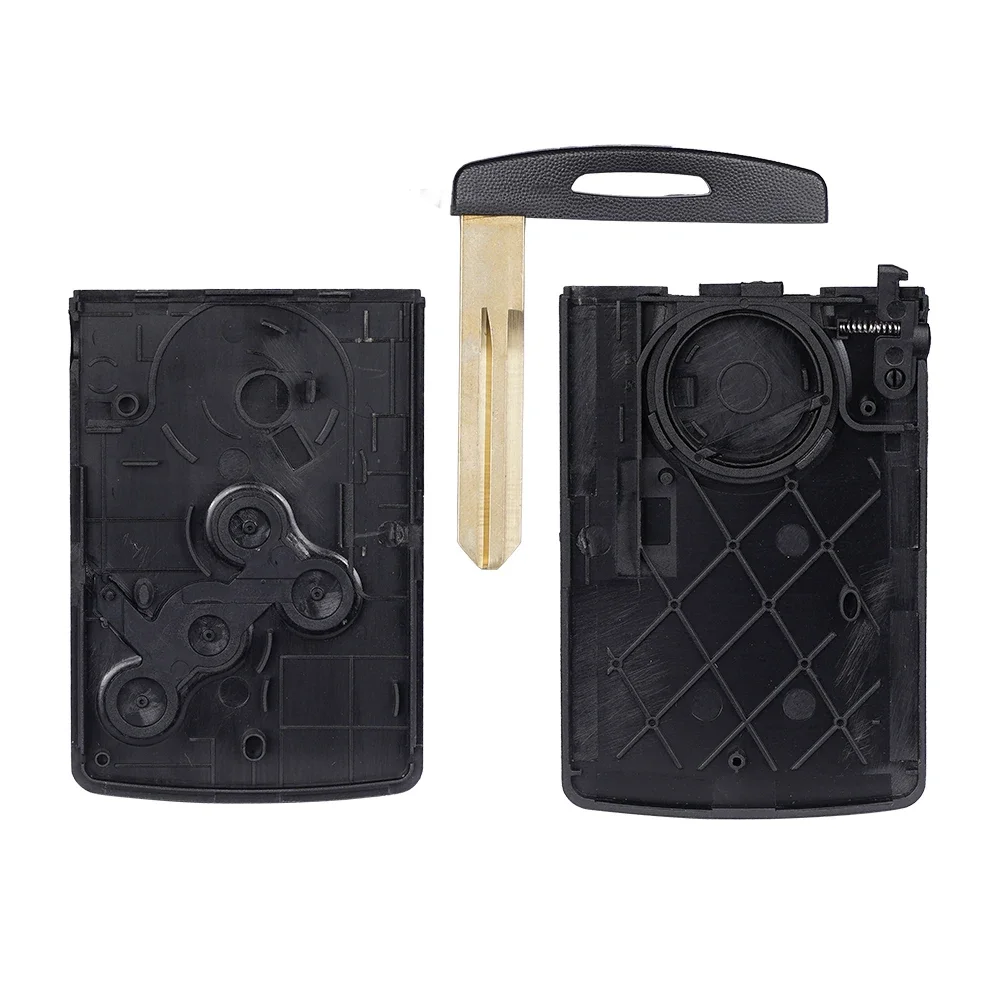4-Button Smart Remote Key Shell with Blade - Premium Car Key Case Replacement