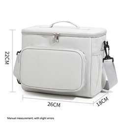 Women's Insulated Leakproof Thermal Lunch Tote and Storage Bag (11A319c - White)