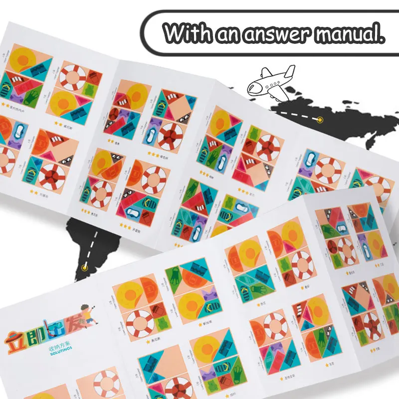 Montessori Kids Travel Puzzle Game 5