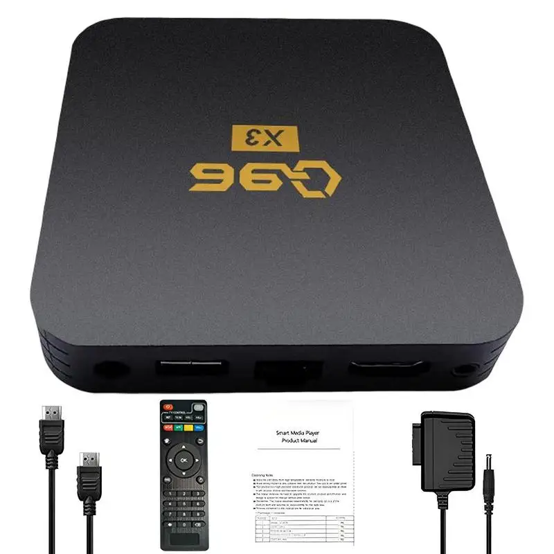 スマートTVボックスq96x3,Android 2.4,6K,HDMI,2.4g,wifi付き信号デコーダー