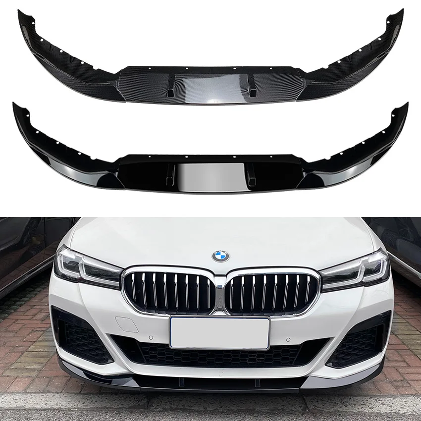

For Bmw 5 Series G30 Late M Sport 525i 530i 2021+ Front Lip Front Shovel Exterior Modification